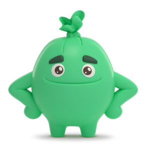 Mascotte verte